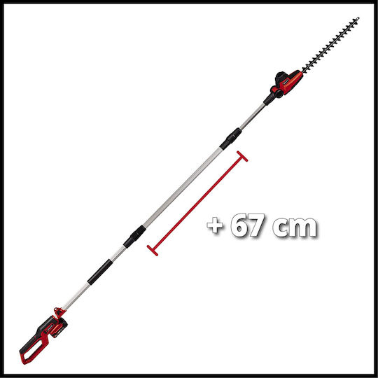 Einhell GC-HH 18/45 Li T Solo Hedge Trimmer Battery 18V Telescopic with Blade 45cm 3410585