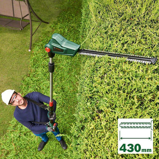 Bosch Universal Hedge Pole 18 Μπορντουροψάλιδο Μπαταρίας 18V Τηλεσκοπικό με Μήκος Λάμας 43cm Solo