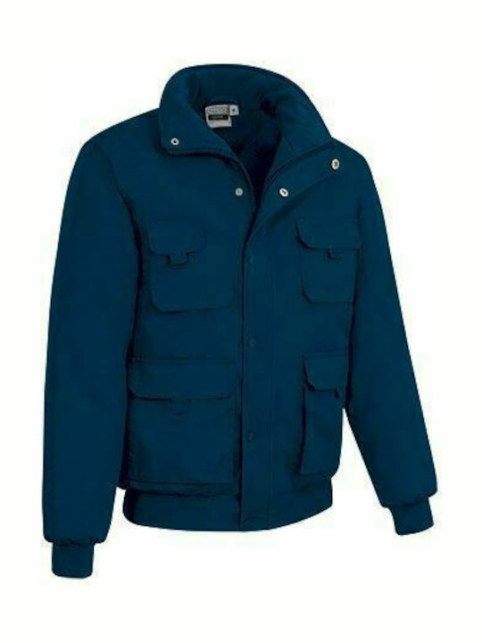 Valento Sanak Arbeitsjacke Marineblau
