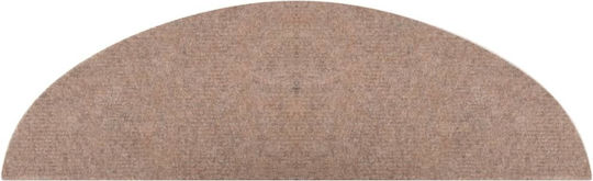 vidaXL Stair Mats Beige 56cm 136388 15pcs