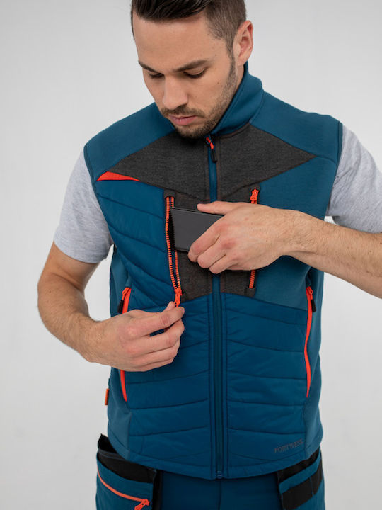 Portwest Men's Safety Vest Blue