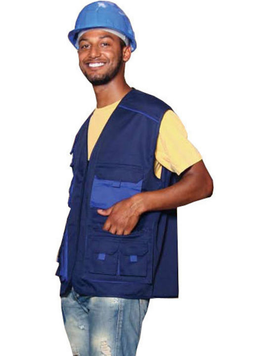 Fageo Safety Vest Navy Blue