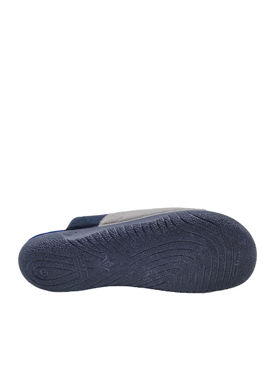 Adam's Shoes Men's Slipper Blue