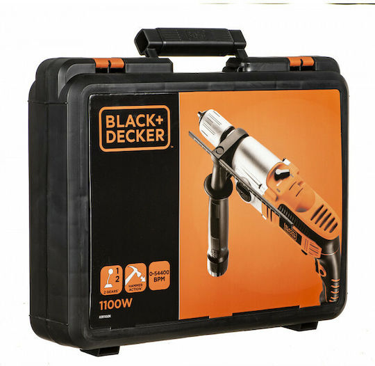 Black & Decker KR1102K Schlag Bohrer 1100W mit Koffer