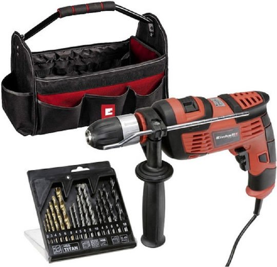 Einhell TC-ID 1000 E Kit Impact Drill 1010W with Case and with 16 drills