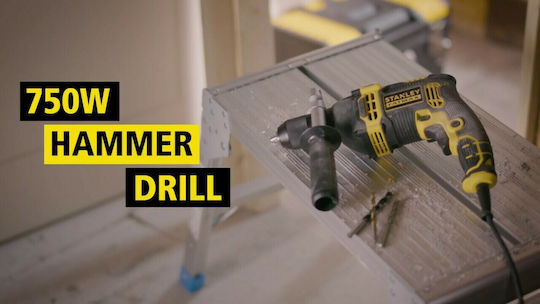 Stanley Hammer Drill 750W with Case