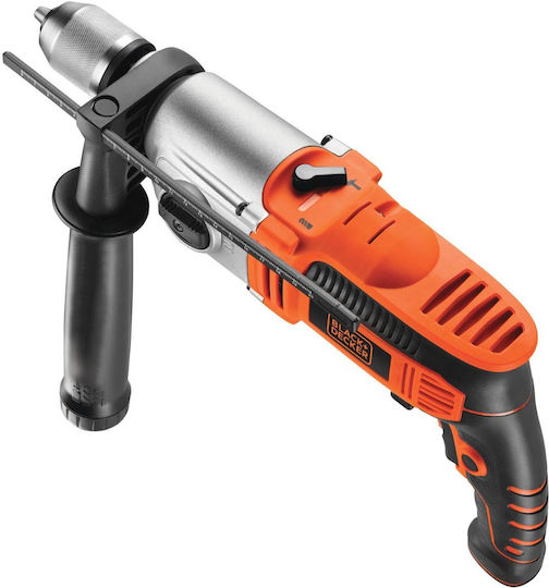 Black & Decker KR911K Κρουστικό Δράπανο 910W με Θήκη