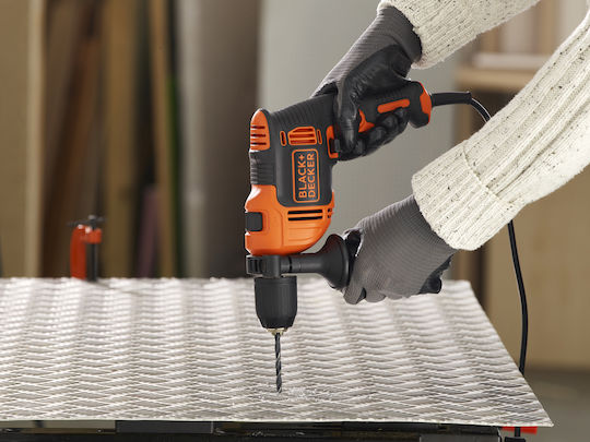 Black & Decker BEH550K Impact Drill 550W with Case