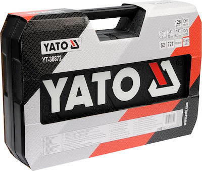 Yato YT-38872 Tool Case with 128 Tools