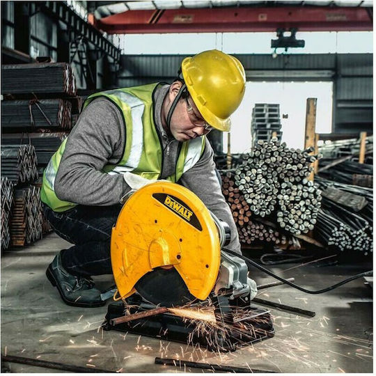 Dewalt Δισκοπρίονο Κοπής Μετάλλου D28730 με Ισχύ 2.3kW