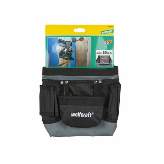 Wolfcraft Belt Case Tools Fabric with Hammer Holder Base