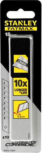 Stanley Fatmax Λεπίδες Φαλτσέτας 10τμχ