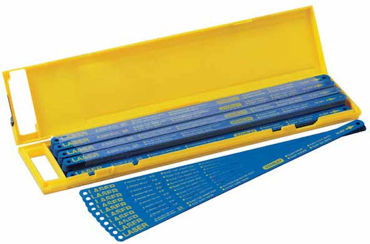 Stanley Λάμες Σιδηροπρίονου 300mm 5τμχ