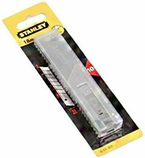 Stanley Λεπίδες Φαλτσέτας 18mm 10τμχ