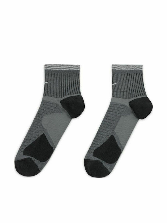 Nike Spark Wool Running Socks Gray 1 Pair