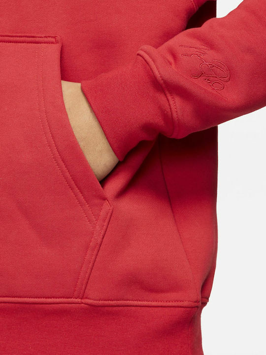 Hooded Sweatshirt Red