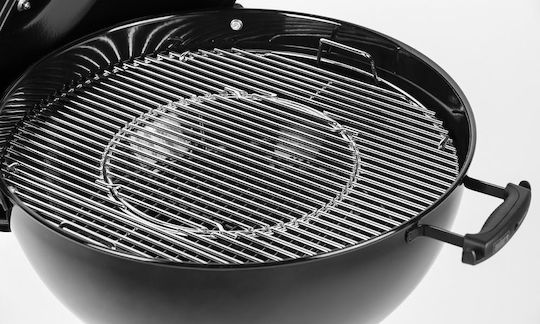 Weber Master Touch GBS E-5750 Неръждаем Скара на дървени въглища Котел с Капак и Термометър 57брx57бр