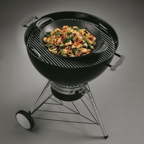 Weber Master Touch Скара на дървени въглища Котел с Капак и Термометър 57брx57бр