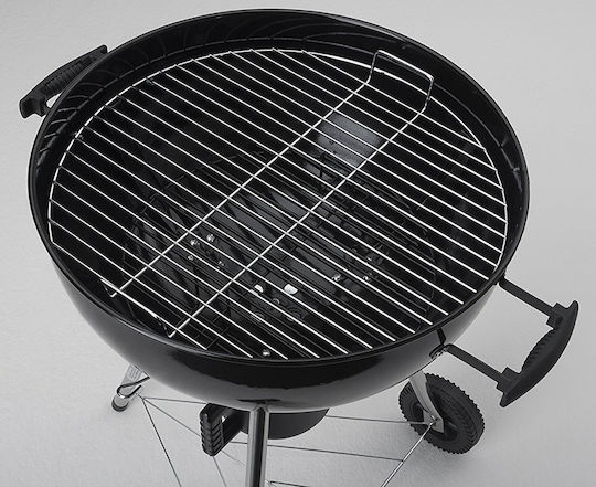 Grill Chef Kettle Grătar cu Cărbuni Cazan cu Capac și Termometru 53.5cmx53.5cm