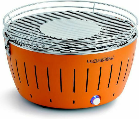 LotusGrill Stainless steel Portable Charcoal Grill Kettle with Lid 40.5cmx40.5cm