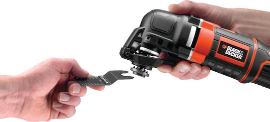 Black & Decker Παλινδρομικό Πολυεργαλείο 300W με Ρύθμιση Ταχύτητας