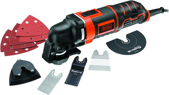 Black & Decker Παλινδρομικό Πολυεργαλείο 300W με Ρύθμιση Ταχύτητας