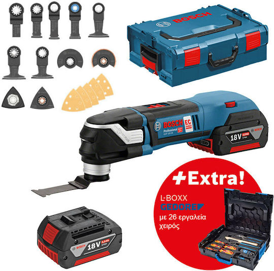 Bosch GOP 18V-28 Professional Παλινδρομικό Πολυεργαλείο Brushless 18V Solo με Ρύθμιση Ταχύτητας