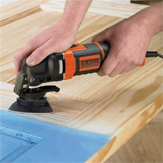 Black & Decker Παλινδρομικό Πολυεργαλείο 300W με Ρύθμιση Ταχύτητας