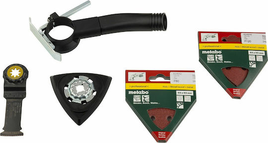 Metabo MT 18 LTX BL QSL Akku-Multitool Παλινδρομικό Πολυεργαλείο 18V 2x4Ah με Ρύθμιση Ταχύτητας