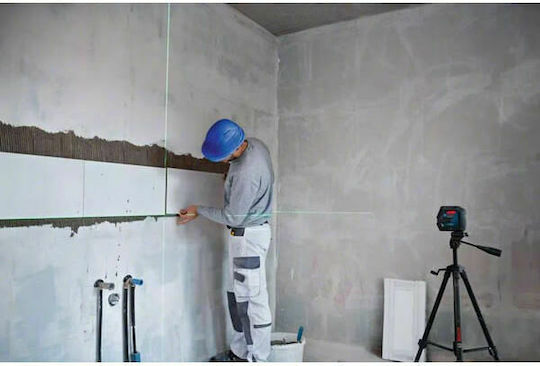 Bosch GLL 2-15 G Self-leveling Linear Laser Level Green Beam 1.5V with Working Range 15m