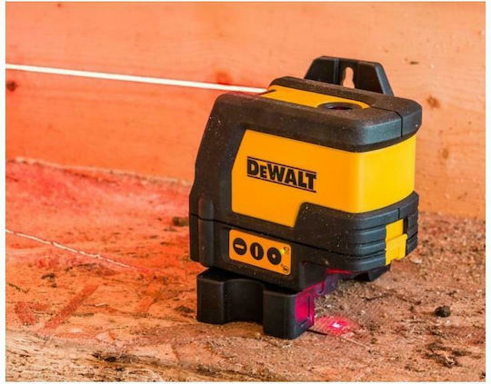 Dewalt Αυτορυθμιζόμενο Γραμμικό Αλφάδι Laser Κόκκινης Δέσμης 1.5V με Εύρος Εργασίας 50m