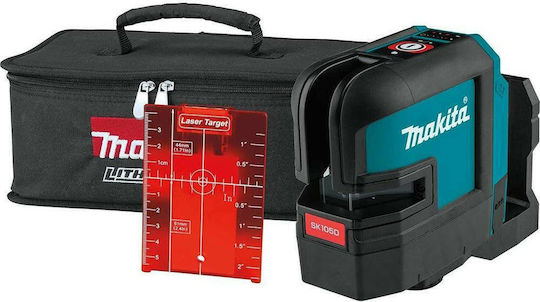Makita Self-leveling Linear Laser Level Red Beam 10.8V with Working Range 25m