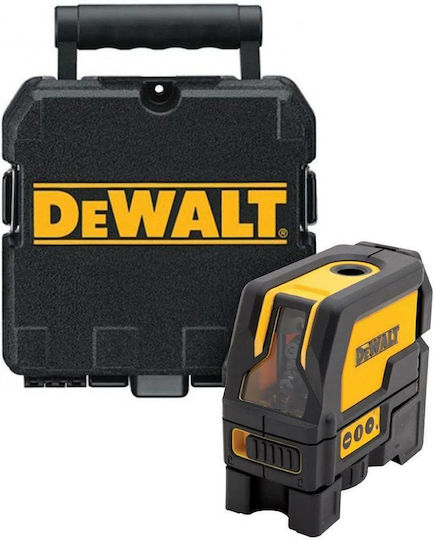 Dewalt Αυτορυθμιζόμενο Γραμμικό Αλφάδι Laser Κόκκινης Δέσμης 1.5V με Εύρος Εργασίας 50m