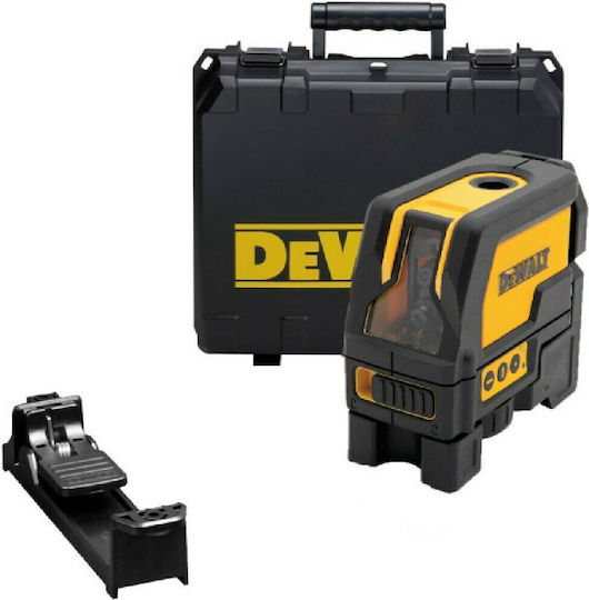 Dewalt Αυτορυθμιζόμενο Γραμμικό Αλφάδι Laser Κόκκινης Δέσμης 1.5V με Εύρος Εργασίας 50m