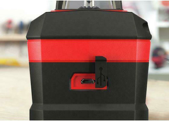 Skil 1960 DA Self-leveling Rotational Laser Level Red Beam 3.7V with Working Range 20m