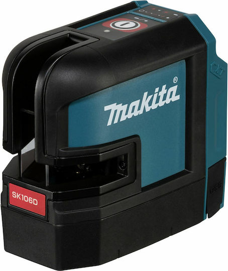 Makita Self-leveling Linear Laser Level Red Beam 10.8V with Working Range 25m