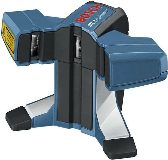 Bosch GTL 3 Γραμμικό Αλφάδι Laser Κόκκινης Δέσμης 1.5V με Εύρος Εργασίας 20m