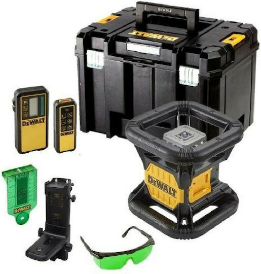 DEWALT DCE079D1G Αυτορυθμιζόμενο Περιστροφικό Αλφάδι Laser Πράσινης Δέσμης 18V με Εύρος Εργασίας 76m