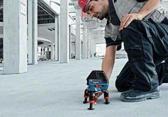 Bosch GLL 3-50 Самонивелиращо Линейно Лазерен нивелир Червен лъч 1.5V с Работен обхват 10м