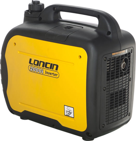 Loncin LC 2000Ι Silent Generator Suitcase Inverter Gasoline Four-stroke with Maximum Power 1.8kVA
