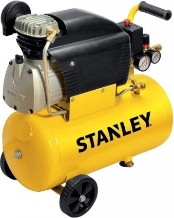 Stanley D210/8/50 Single-Phase Air Compressors 94dB with Power 2hp and Airtank 50lt FCDV404STN006