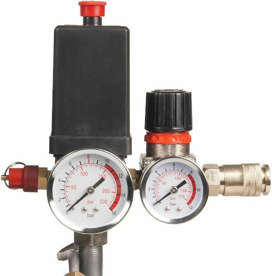 Ferm Single-Phase Air Compressors 93dB with Power 1.5hp and Airtank 24lt