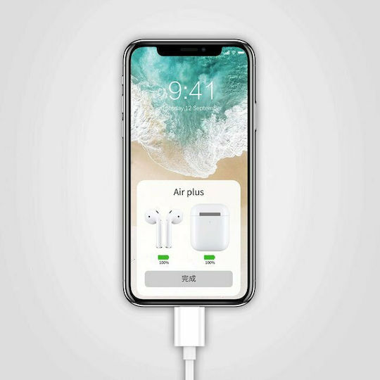 WK Y19 Earbuds Handsfree with Lightning Connector White