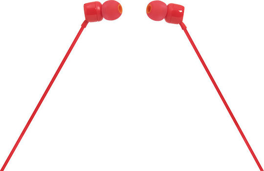 JBL Tune 160 In-Ear Freisprecheinrichtung Kopfhörer mit Stecker 3.5mm Rot