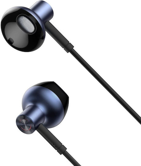 Baseus Encok H19 Earbuds Handsfree Headphones with Connector 3.5mm Black