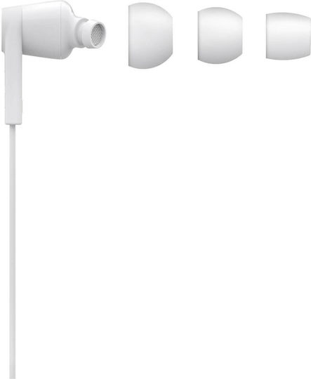 Belkin Rockstar USB-C In-ear Handsfree με Βύσμα USB-C Λευκό