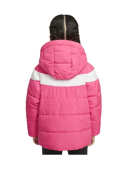 Geci pentru Copii Sport Scurt cu Glugă Fuchsie