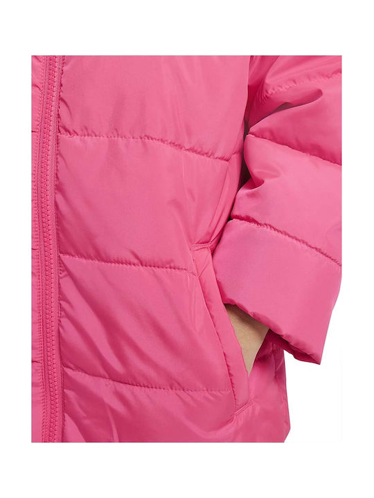 Nike Kinderjacke Kurz mit Kapuze Fuchsie