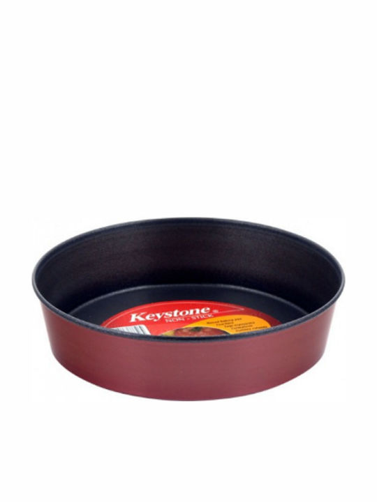 Keystone Aluminum Round Baking Pan with Stone Coating 22cm