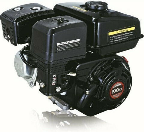 Loncin G200F Бензинов двигател 196сс 6к.с Μέγιστων Στροφών 3600обороти в минута Οριζόντιου Άξονα με Σφήνα και Μίζα